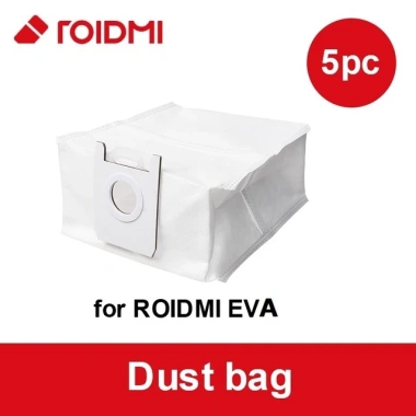 Roidmi EVA - Bàn chải chính & phụ, bộ lọc, cán lau nhà, túi bụi robot hút bụi, ưu đãi 40.000₫