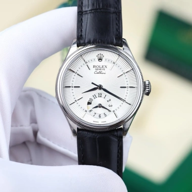 Rolex Cellini Dual Time 50.525 39mm kính Sapphire thép PVD thanh lý giá 14.5 triệu