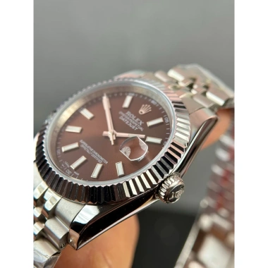 Rolex Datejust 41mm Nâu Vỏ Trắng Núm Zen Khắc Triện 4 Góc Fullbox Đầy Đủ Phụ Kiện BH 24 Tháng Giá 1.59 Triệu 4 Rolex Datejust 41mm Nâu Vỏ Trắng Núm Zen Khắc Triện 4 Góc Fullbox Đầy Đủ Phụ Kiện BH 24 Tháng Giá 1.59 Triệu 4