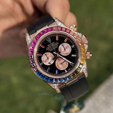 ROLEX Ranbaow bản đẹp 40mm - Giá ưu đãi 2.650.000đ, giảm mạnh so với 3.339.000đ ROLEX Ranbaow bản đẹp 40mm - Giá ưu đãi 2.650.000đ, giảm mạnh so với 3.339.000đ