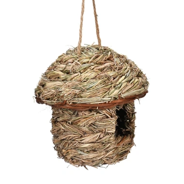 Rơm Chim Tổ Ẩn Nhà Vẹt Pug - Mài Mỏ, Mài Móng, Vuốt Chơi, Giá Ưu Đãi 341k