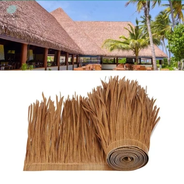 Rơm Mái Thatch 39x20in - Dễ Dùng, Đa Năng, Trang Trí Nhân Tạo Hut, Bar, Sân 2