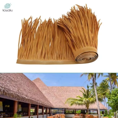 Rơm Mái Thatch 39x20in - Dễ Dùng, Đa Năng, Trang Trí Nhân Tạo Hut, Bar, Sân 6