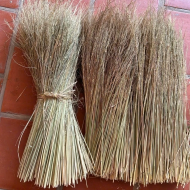Rơm Nếp Khô Sạch Trang Trí Đẹp, Đốt Tro Sạch - Giá 38.000đ/kg, Loại Đẹp