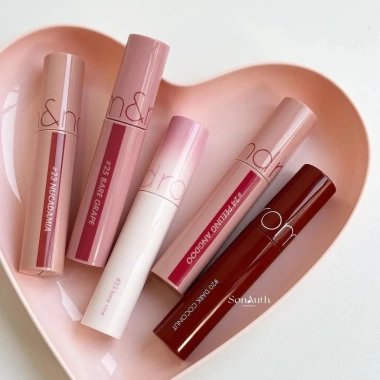 Romand chính hãng Son Juicy Lasting Tint 19 Almond Rose - Hồng Khô MLBB, Giá 189.000đ