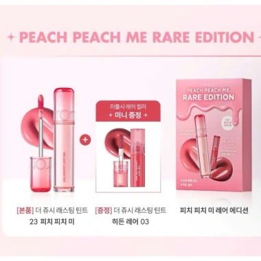 Romand Set 2 Son The Juicy Rare Edition Giá 300.000₫ giảm từ 366.000₫, màu tươi sáng, lâu trôi 6