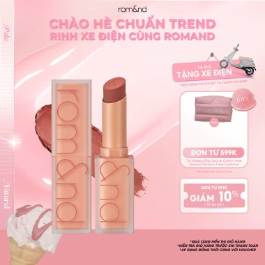 Rom&nd Muteral Nude Son Thỏi Lì Hàn Quốc Zero Matte 3g Màu Nude Siêu Xinh Giá Ưu Đãi 209.000đ