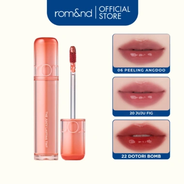 Rom&nd x KOL Son Tint lì The Juicy - Môi căng mọng, bền màu 24h, giảm giá còn 219.000₫