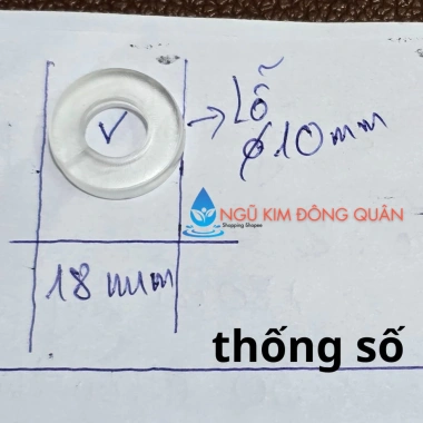 Ron cao su D18mm cho dây xịt, dây sen – Gioăng cao su bền, chỉ 12.840₫ 6 Ron cao su D18mm cho dây xịt, dây sen – Gioăng cao su bền, chỉ 12.840₫ 6