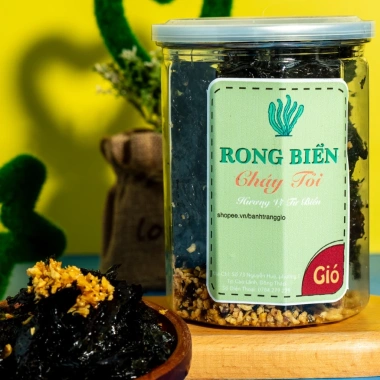 Rong Biển Cháy Tỏi - Sấy Khô, Tỏi Phi & Gia Vị Cuốn, Bánh Tráng Gió 52,500 VND 5 Rong Biển Cháy Tỏi - Sấy Khô, Tỏi Phi & Gia Vị Cuốn, Bánh Tráng Gió 52,500 VND 5