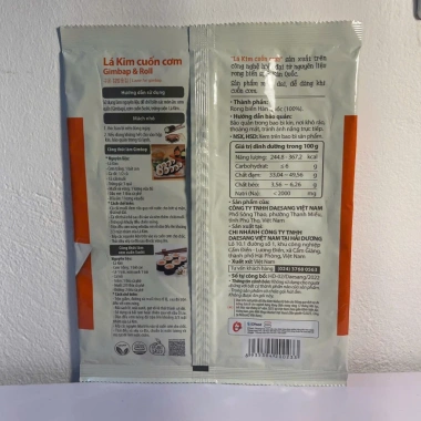 Rong Biển Cuộn Cơm O’Food Combo 2 hoặc 5 gói - Lá rong biển ăn liền chuẩn vị Hàn Quốc, giá ưu đãi 5 Rong Biển Cuộn Cơm O’Food Combo 2 hoặc 5 gói - Lá rong biển ăn liền chuẩn vị Hàn Quốc, giá ưu đãi 5