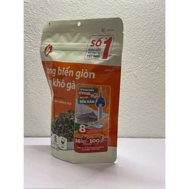 Rong Biển Giòn Trộn Khô Gà O'Food 27g: Đồ ăn vặt ngon, giòn tan, giá chỉ 50.731 5 Rong Biển Giòn Trộn Khô Gà O'Food 27g: Đồ ăn vặt ngon, giòn tan, giá chỉ 50.731 5