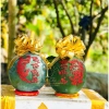 Rồng Phượng dán dưa dừa trưng Tết 1 cặp giá ưu đãi 35.000 ₫ không kèm nơ đế 4