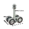 Ròng rọc chịu lực C50 cho cửa trượt nặng, đẩy kéo, trượt vuông mạ kẽm, giá ưu đãi 199.700 VND 4