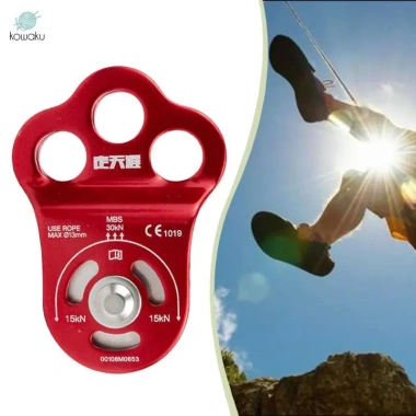 Ròng rọc nhôm 30kN vòng bi - Leo núi, cứu hộ độ cao, giảm giá 22% chỉ 605.000₫