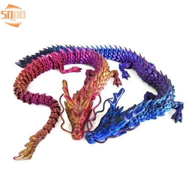 Rồng Trung Quốc 3D SSTAR khớp nối di động - Trang trí nội thất độc đáo