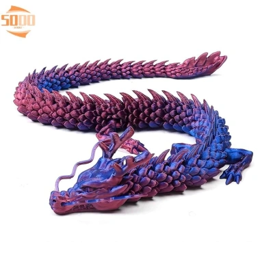 Rồng Trung Quốc 3D SSTAR khớp nối di động - Trang trí nội thất độc đáo