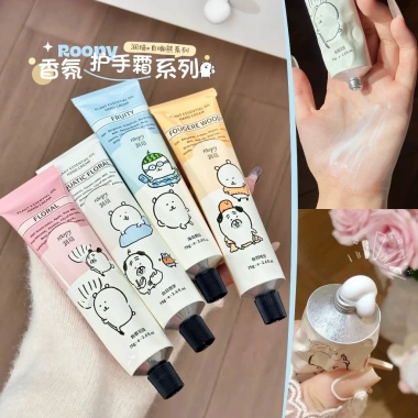 Roopy Hộp Quà Kem Dưỡng Ẩm Tay Gà Trống - Dung Tích Lớn, Dưỡng Ẩm, Quà Lưu Niệm