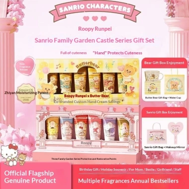ROOPY Hộp Quà Tặng Kem Tay Nữ Sanrio Hello Kitty My Melody - Gấu Bơ - Giảm 22%