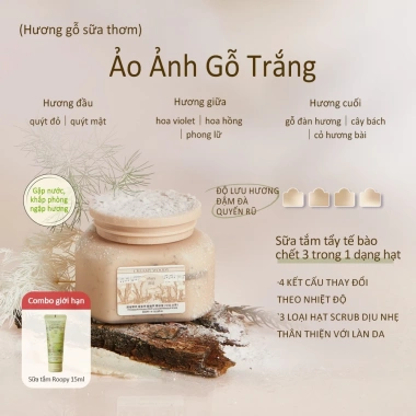 Roopy Tẩy Da Chết AHA 3 trong 1 150ml - Sữa Tắm Dưỡng Thể Tẩy Tế Bào, Quà Tặng 10 Roopy Tẩy Da Chết AHA 3 trong 1 150ml - Sữa Tắm Dưỡng Thể Tẩy Tế Bào, Quà Tặng 10