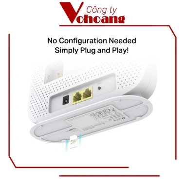 Router WiFi 4G SIM TP-Link MR105 chuẩn N, tốc độ 300Mbps, giá ưu đãi 1,038,300₫
