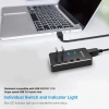 RSHTECH R516 Hub USB-C 4 Cổng sang USB 3.0 Nhôm Nhỏ Gọn kèm Bộ Chuyển Đổi 5V AC Giá ưu đãi 308.000₫ 3