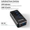 RSHTECH R516 Hub USB-C 4 Cổng sang USB 3.0 Nhôm Nhỏ Gọn kèm Bộ Chuyển Đổi 5V AC Giá ưu đãi 308.000₫ 4