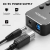 RSHTECH R516 Hub USB-C 4 Cổng sang USB 3.0 Nhôm Nhỏ Gọn kèm Bộ Chuyển Đổi 5V AC Giá ưu đãi 308.000₫ 5