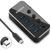 RSHTECH R516 Hub USB-C 4 Cổng sang USB 3.0 Nhôm Nhỏ Gọn kèm Bộ Chuyển Đổi 5V AC Giá ưu đãi 308.000₫ 10