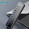 Rshtech USB C Hub Splitter công tắc cảm ứng 7 USB A 3.0 + 2 USB C 10Gbps cho MacBook giá 847.000 VND