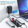 Rshtech USB C Hub Splitter công tắc cảm ứng 7 USB A 3.0 + 2 USB C 10Gbps cho MacBook giá 847.000 VND 5