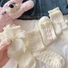 RU 1 Đôi Tất Gothic Nơ Giữa Ống Preppy - Phong Cách Công Chúa JK Dạo Phố, Giá 39.744₫ 4