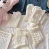 RU 1 Đôi Tất Gothic Nơ Giữa Ống Preppy - Phong Cách Công Chúa JK Dạo Phố, Giá 39.744₫ 7