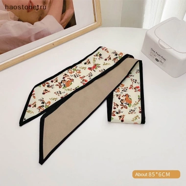 Ru Băng Đô Cài Tóc Đuôi Ngựa Cột Nơ Ruy Băng Dài In Chữ Thời Trang Hàn Quốc Nữ – Giá chỉ 40.068đ 11