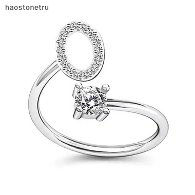 Ru Nhẫn Hở 26 Chữ Cái Đính Đá Lấp Lánh Điều Chỉnh Đa Năng Cho Nữ Giá 40.150₫ 20