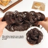 Ru Tóc Tổng Hợp Bun Tóc Giả Nữ Đuôi Ngựa, Tóc Nối Dài Scrunchie Co Giãn Thịt Viên - Giá Ưu Đãi 45.468 VND 4