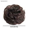 Ru Tóc Tổng Hợp Bun Tóc Giả Nữ Đuôi Ngựa, Tóc Nối Dài Scrunchie Co Giãn Thịt Viên - Giá Ưu Đãi 45.468 VND 6