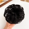 Ru Tóc Tổng Hợp Bun Tóc Giả Nữ Đuôi Ngựa, Tóc Nối Dài Scrunchie Co Giãn Thịt Viên - Giá Ưu Đãi 45.468 VND 7