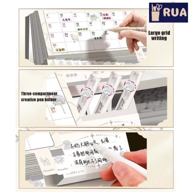 RUA 2.026 Lịch Để Bàn Đa Năng - Sáng Tạo, Đếm Ngược, Sổ Tay Lập Kế Hoạch Hàng Ngày - Giá Ưu Đãi 97.740₫ 5