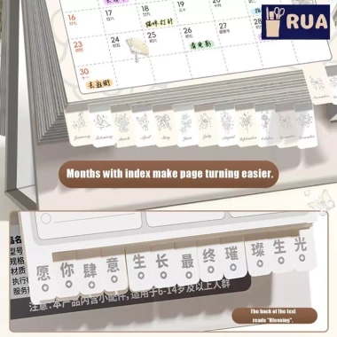 RUA 2.026 Lịch Để Bàn Đa Năng - Sáng Tạo, Đếm Ngược, Sổ Tay Lập Kế Hoạch Hàng Ngày - Giá Ưu Đãi 97.740₫ 6