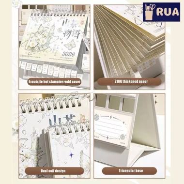 RUA 2.026 Lịch Để Bàn Đa Năng - Sáng Tạo, Đếm Ngược, Sổ Tay Lập Kế Hoạch Hàng Ngày - Giá Ưu Đãi 97.740₫ 7
