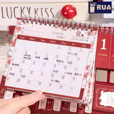 RUA 2.026 Lịch Để Bàn Đa Năng - Sáng Tạo, Đếm Ngược, Sổ Tay Lập Kế Hoạch Hàng Ngày - Giá Ưu Đãi 97.740₫ 9