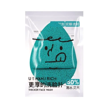 Rửa Mặt Puff Cực Lớn Dày - Làm Sạch Sâu, Mềm Mại, Găng Tay Bọt Biển, 59.950 VND