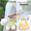 RUFF RUFF COUTURE Ba lô thú cưng thoáng khí, chống sốc, không trầy xước đa chức năng