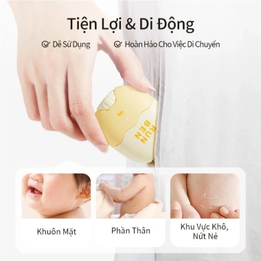 RUNBEN Dầu Lòng Đỏ Trứng 18g Kem Dưỡng ẩm An Toàn Không Độc Hại cho Trẻ Em