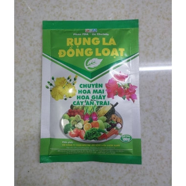 Rụng lá đồng loạt cho mai, hoa giấy, cây ăn trái - Gói 100gr, 39.000đ