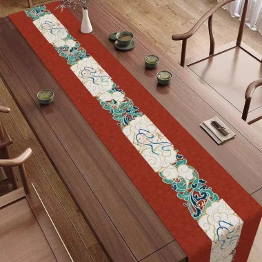 Runner Bàn Vải Lanh Cotton Thái Lan 2.026 - Phong Cách Tết Nguyên Đán, Tiệc Cưới, Nhà Bếp, Cà Phê - Giá 118.800 VND 3 Runner Bàn Vải Lanh Cotton Thái Lan 2.026 - Phong Cách Tết Nguyên Đán, Tiệc Cưới, Nhà Bếp, Cà Phê - Giá 118.800 VND 3