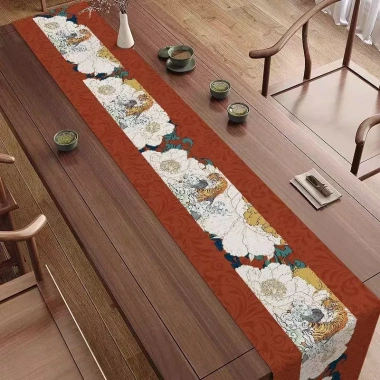 Runner Bàn Vải Lanh Cotton Thái Lan 2.026 - Phong Cách Tết Nguyên Đán, Tiệc Cưới, Nhà Bếp, Cà Phê - Giá 118.800 VND 4 Runner Bàn Vải Lanh Cotton Thái Lan 2.026 - Phong Cách Tết Nguyên Đán, Tiệc Cưới, Nhà Bếp, Cà Phê - Giá 118.800 VND 4