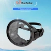 RunSabai Mặt nạ lặn ống thở bầu dục – Kính cường lực rộng, toàn cảnh cho người lớn