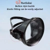 RunSabai Mặt nạ lặn ống thở bầu dục – Kính cường lực rộng, toàn cảnh cho người lớn 2